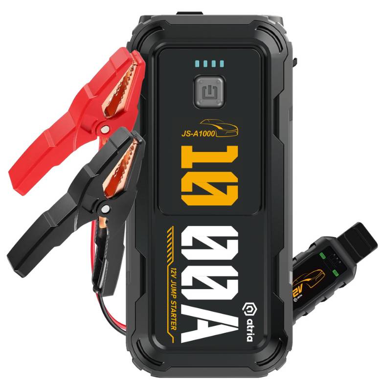 Пускозарядний пристрій ATRIA 1000A 10000mAh  QC18W (JS-A1000)