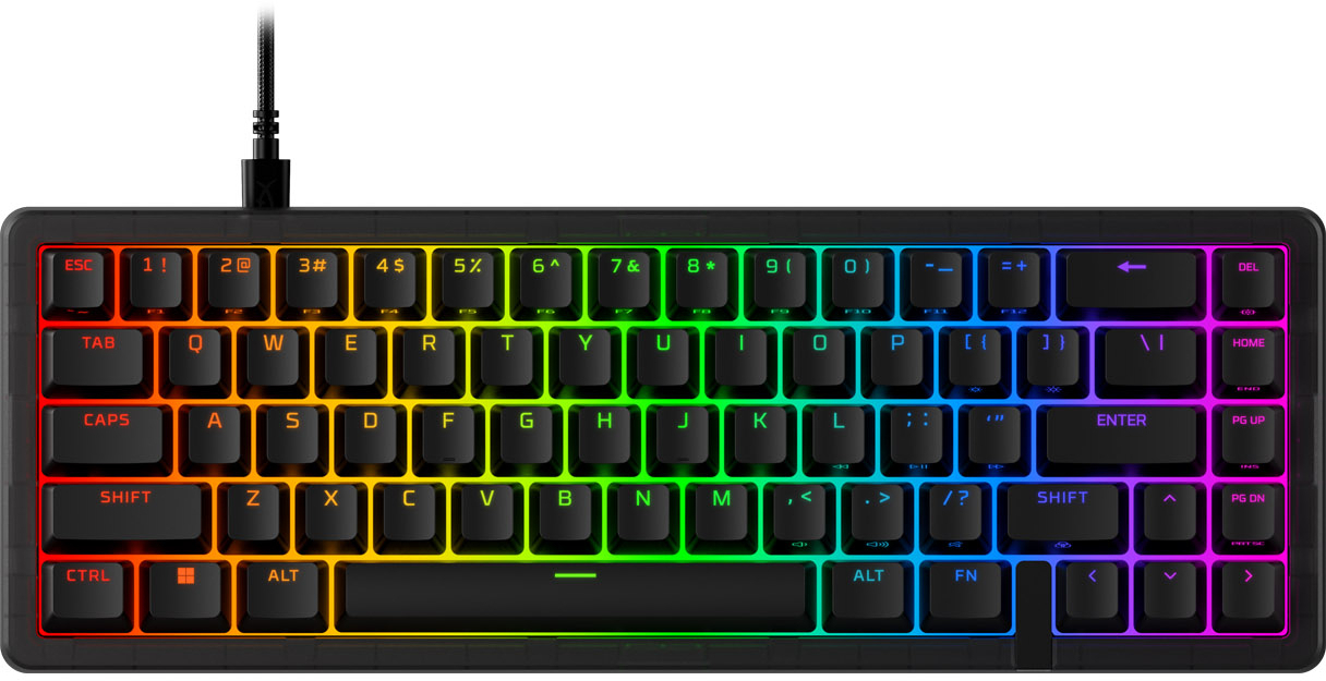 Клавиатура проводная игровая HyperX Origins 2 65 HX Red USB Black (B4QS3AA)