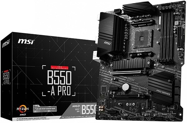 Фото - Материнская плата MSI B550-A PRO