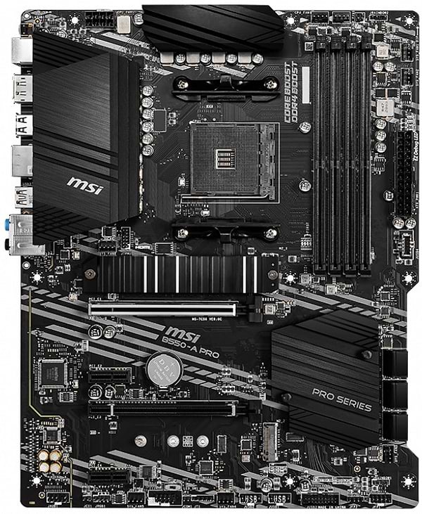 Фото - Материнская плата MSI B550-A PRO