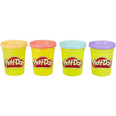 Фото - Расходники Hasbro Play-Doh 4 баночки SWEET (B5517_E4869)