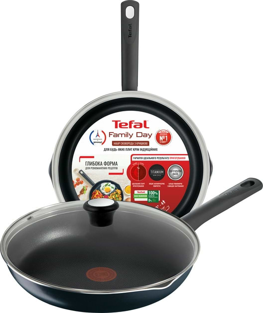 Уцінка - Сковорода універсальна Tefal B5660653_SET Family Day с кр 28 см