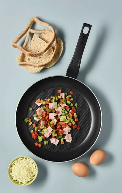 Фото - Уценка - Сковорода универсальная Tefal B5660653_SET Family Day с кр 28 см