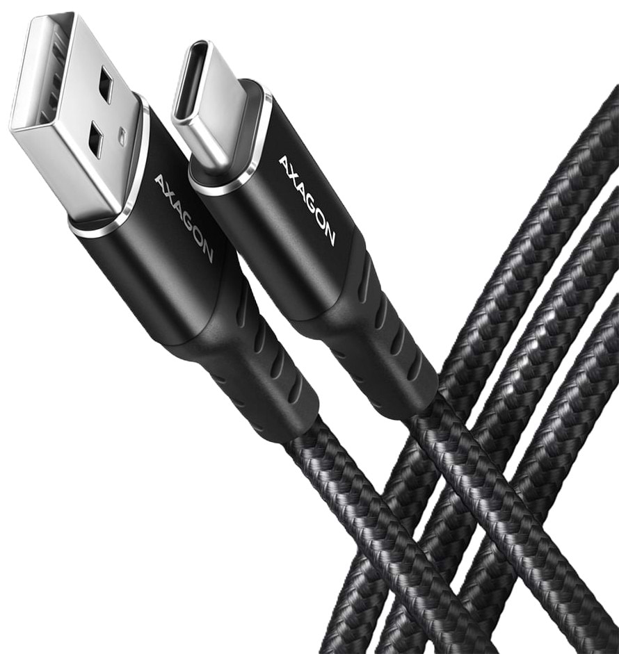 Кабель синхронізації даних AXAGON USB-C TO USB2.0 1.5m (BUCM-AM15AB)