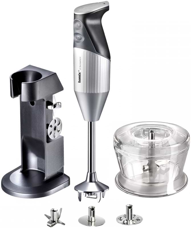 Блендер погружной Bamix DeLux M200 Silvery (1010.055) - Фото 1