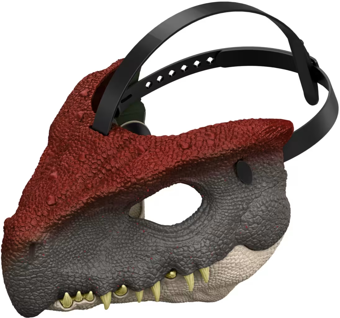 Маска карнавальная Jurassic World динозавра по мотивам ''Мира Юрского периода'' (JKM95)