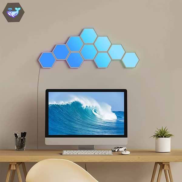 Фото - Светодиодный светильник Govee H6061 Glide Hexa Light Panels 10шт RGB (B6061301)
