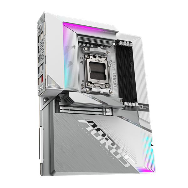 Фото - Материнська плата Gigabyte B650E AORUS STEALTH ICE