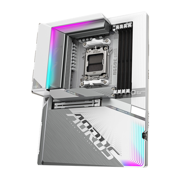 Фото - Материнська плата Gigabyte B650E AORUS STEALTH ICE