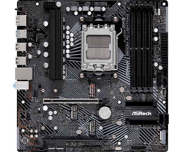 Фото - Материнська плата ASRock B650M PG LIGHTNING