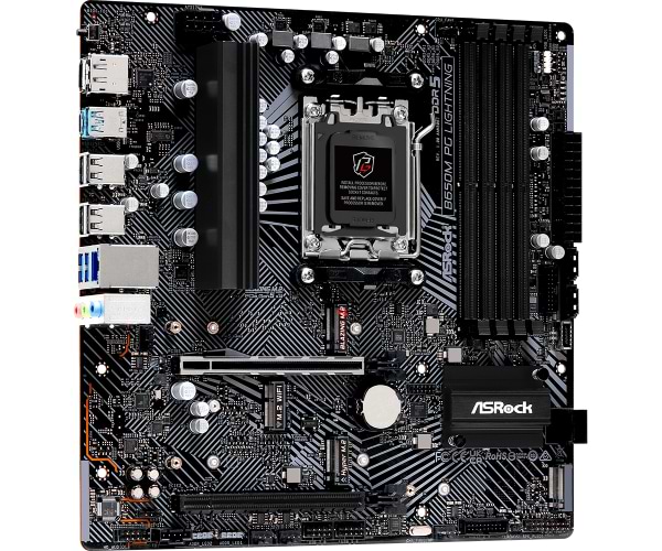 Фото - Материнська плата ASRock B650M PG LIGHTNING