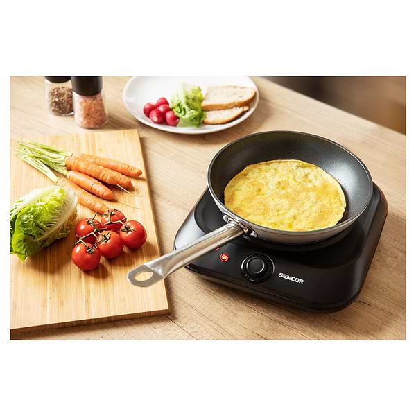 Фото - Плита електрична настільна Sencor SCP1763BK