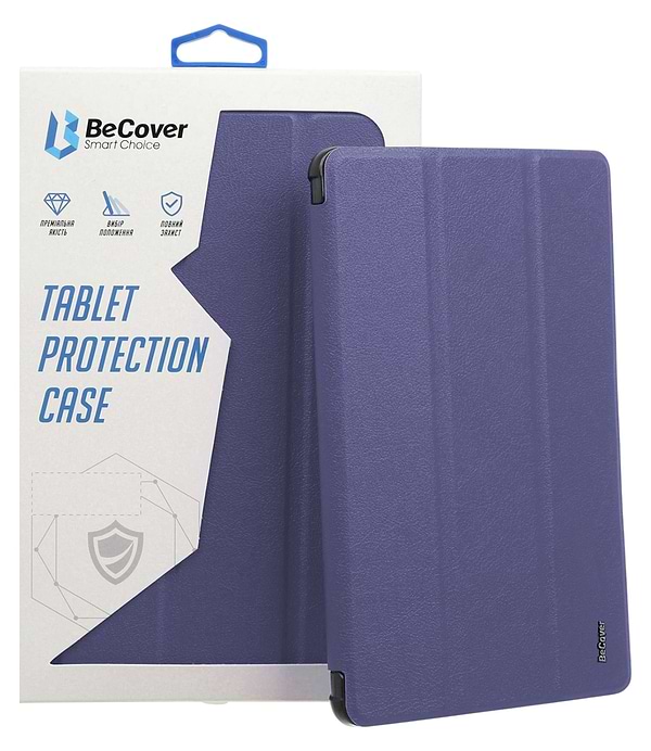 Фото - Чехол для планшета BeCover Soft Edge TPU с креплением для стилуса for Xiaomi Redmi Pad SE 8.7'' Deep Blue (712565)