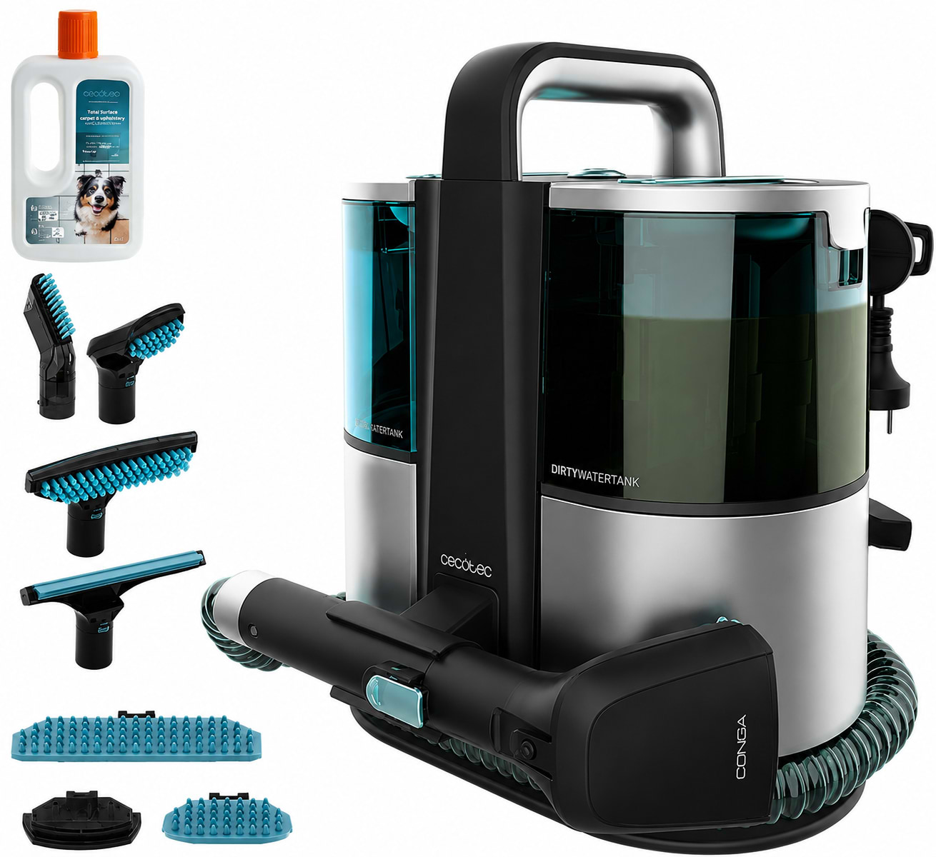 Пылесос моющий и пятновыводитель Cecotec Conga 6000 Carpet&Spot Clean XL (A01_EU01_122354)