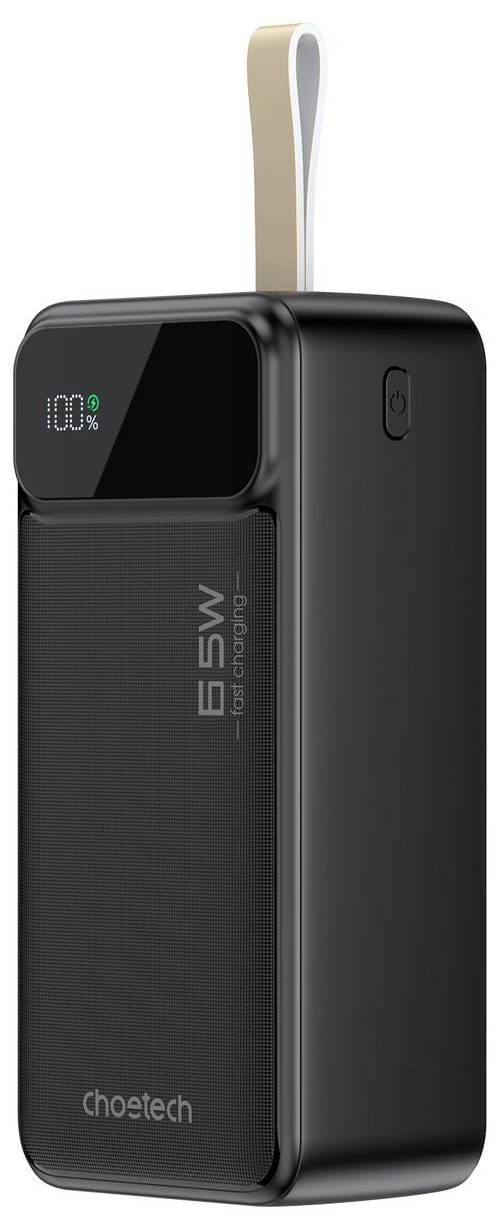 Батарея мобільна Choetech B734 40000mAh 65W Black (B734-CCBK)
