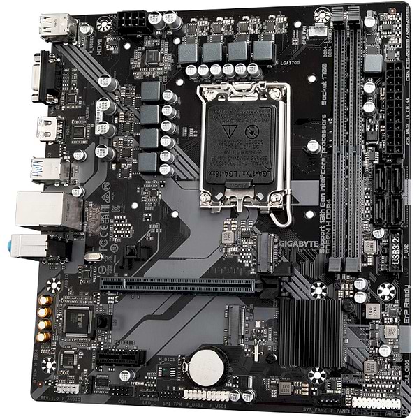 Фото - Материнская плата Gigabyte B760M H DDR4
