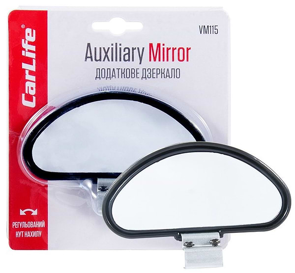 Фото - Автомобільне дзеркало CarLife додаткові для кріплення на дзеркало (VM115)