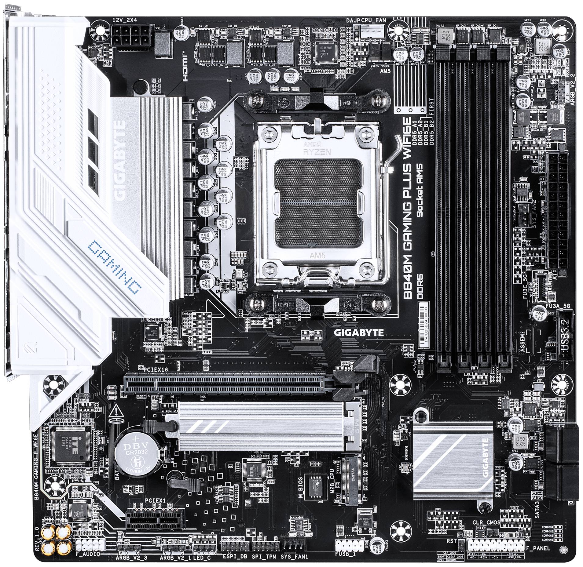 Материнская плата Gigabyte B840M GAMING PLUS WIFI6E