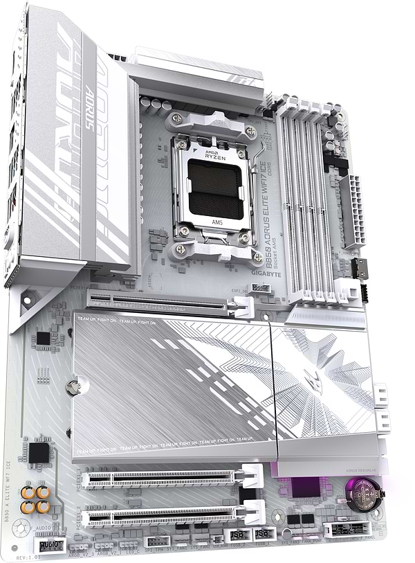 Фото - Материнская плата Gigabyte B850 AORUS ELITE WIFI7 ICE