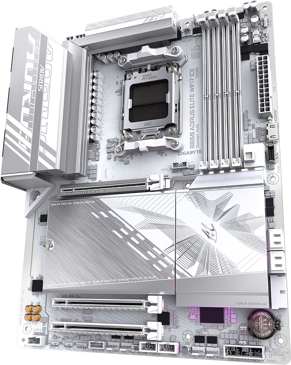 Фото - Материнская плата Gigabyte B850 AORUS ELITE WIFI7 ICE