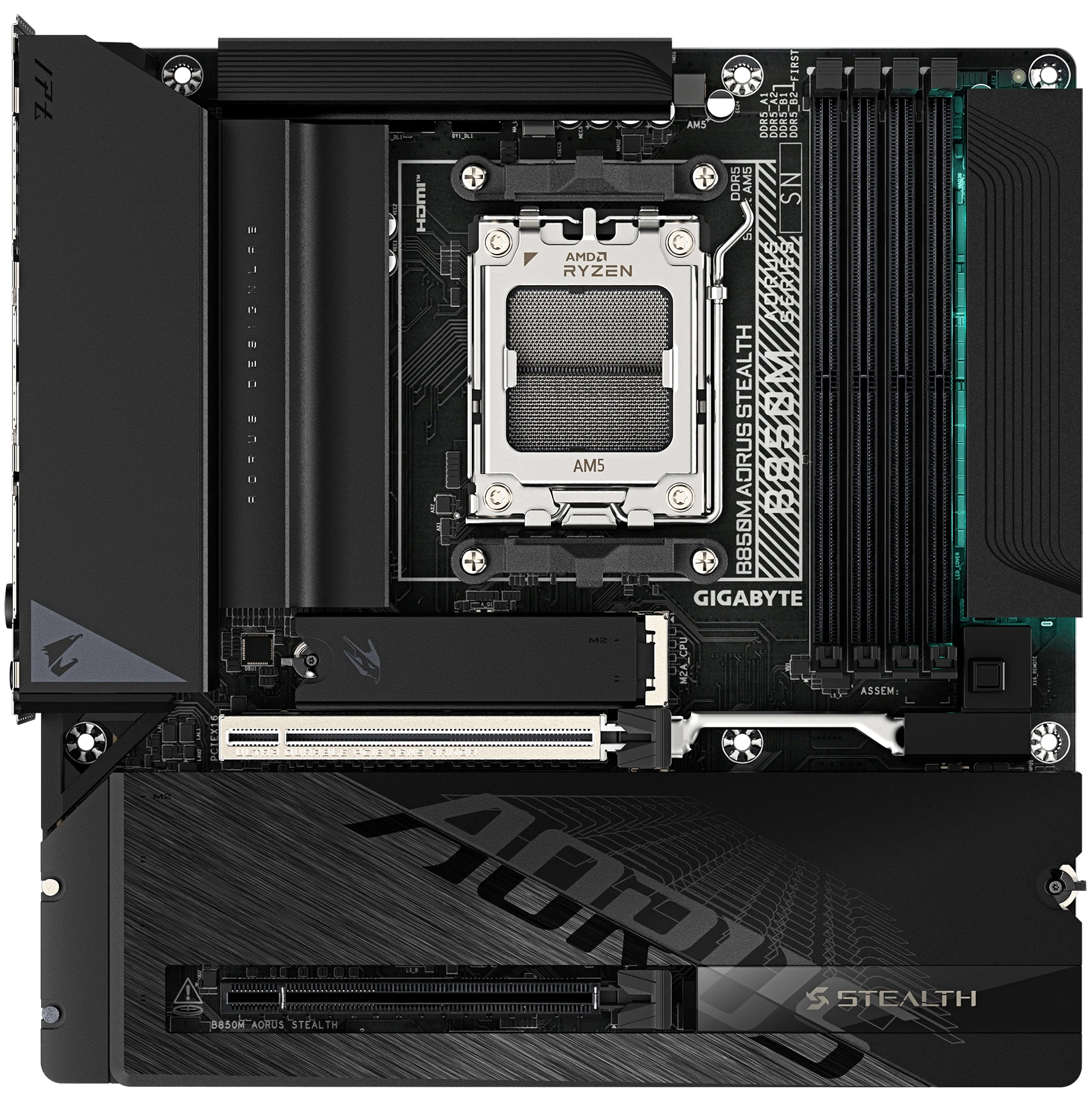 Материнская плата Gigabyte B850M AORUS STEALTH