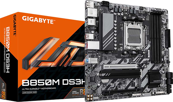 Фото - Материнська плата Gigabyte B850M DS3H