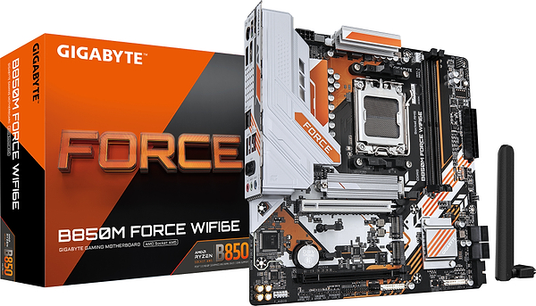 Фото - Материнська плата Gigabyte B850M FORCE WIFI6E DDR5