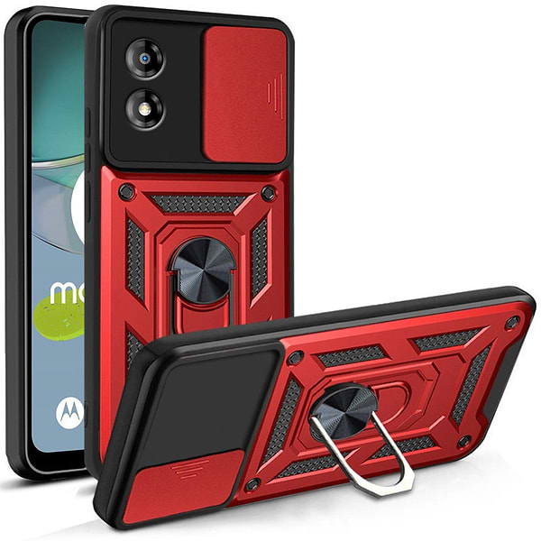 Фото - Чехол для смартфона BeCover Military for Motorola Moto E14 Red (713055)