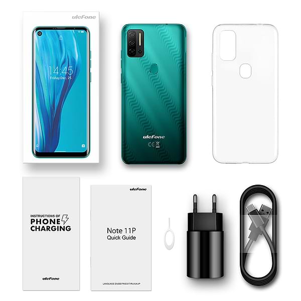 Фото - Смартфон Ulefone Note 11P 8/128Gb 4G Green