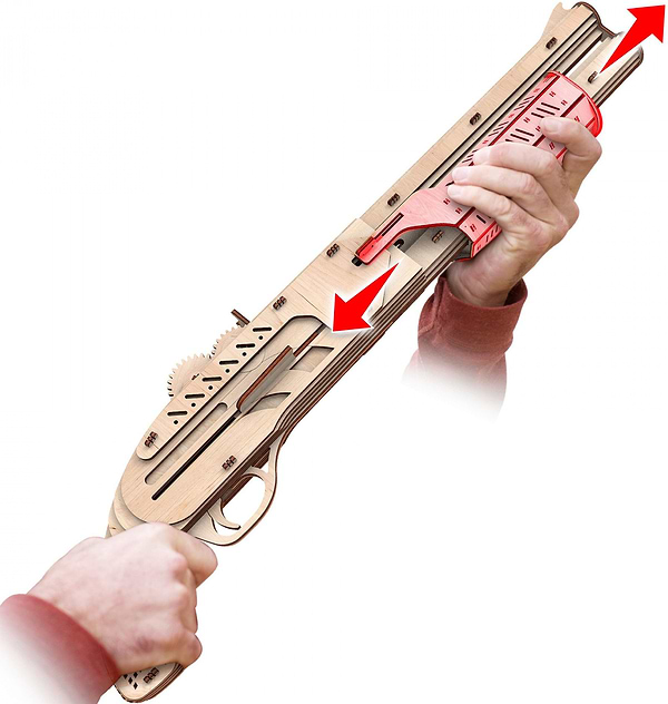 Фото - 3D пазли Mr.Playwood Рушниця (10102)