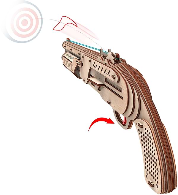 Фото - 3D пазли Mr.Playwood Рушниця (10102)