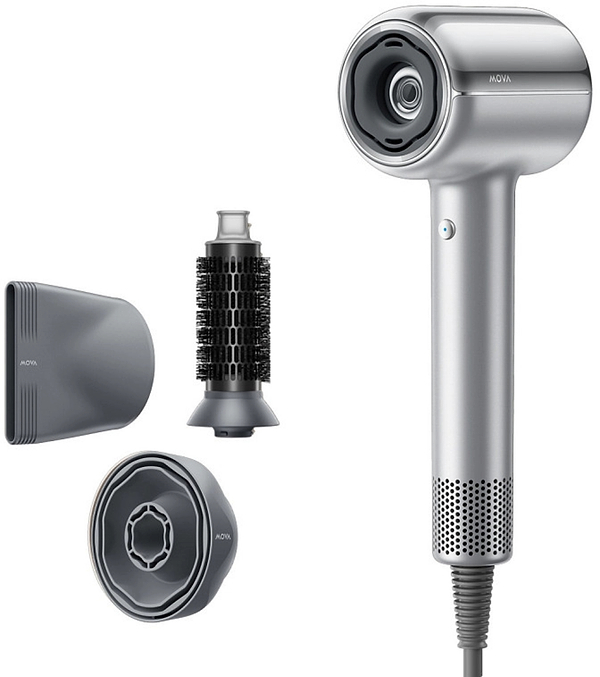 Фото - Фен Mova Shine 20 (AMSH20-SIL) Фото - Фен Mova Shine 20 (AMSH20-SIL)
