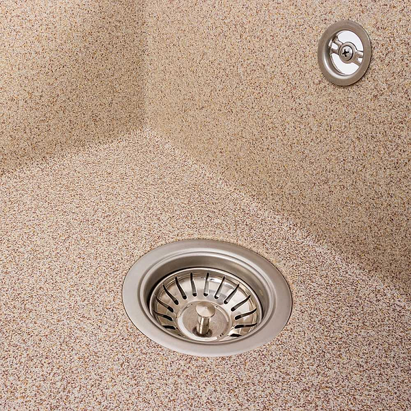 Фото - Мойка кухонная VALESO 6550 CRIPTA матовая (карамель)