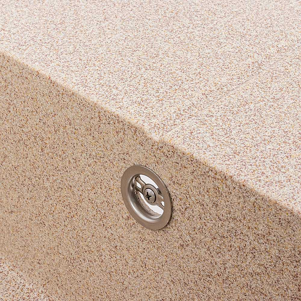 Фото - Мойка кухонная VALESO 6550 CRIPTA матовая (карамель)