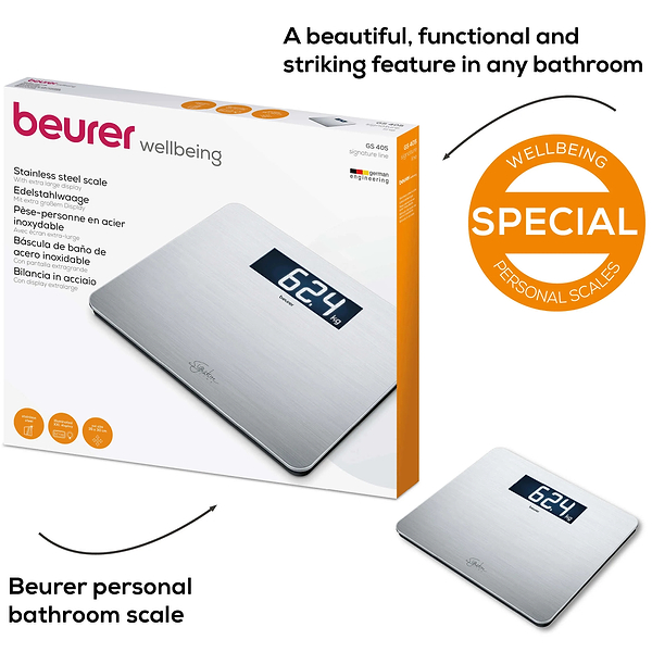 Фото - Весы напольные Beurer GS 405