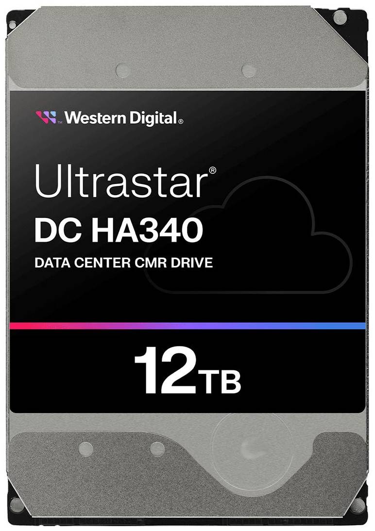 Жесткий диск внутренний Western Digital HDD SATA 12TB 7200RPM 512MB DC HA340 (0B47063)