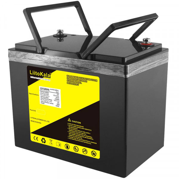 Фото - Аккумулятор для ИБП LiitoKala LiFePO4 12V100Ah