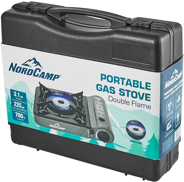 Фото - Горелка газовая Nord Camp 3,1 кВт Double flame (NC10300)