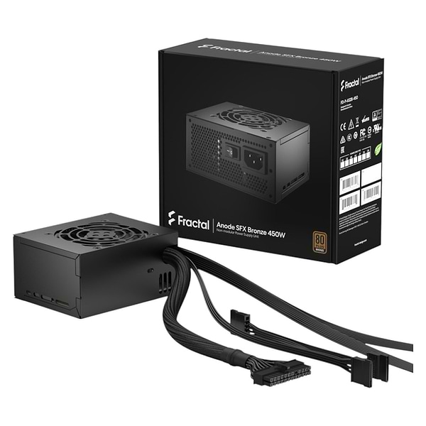 Фото - Блок питания для ПК Fractal design Anode SFX Bronze 450W Black (FD-P-AS2B-450-EU)