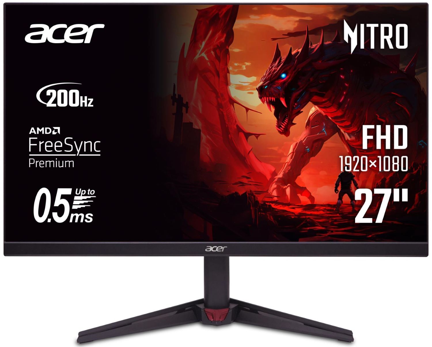 Монитор игровой Acer Nitro VG270X1BMIIPX (UM.HV0EE.101) - Фото 1