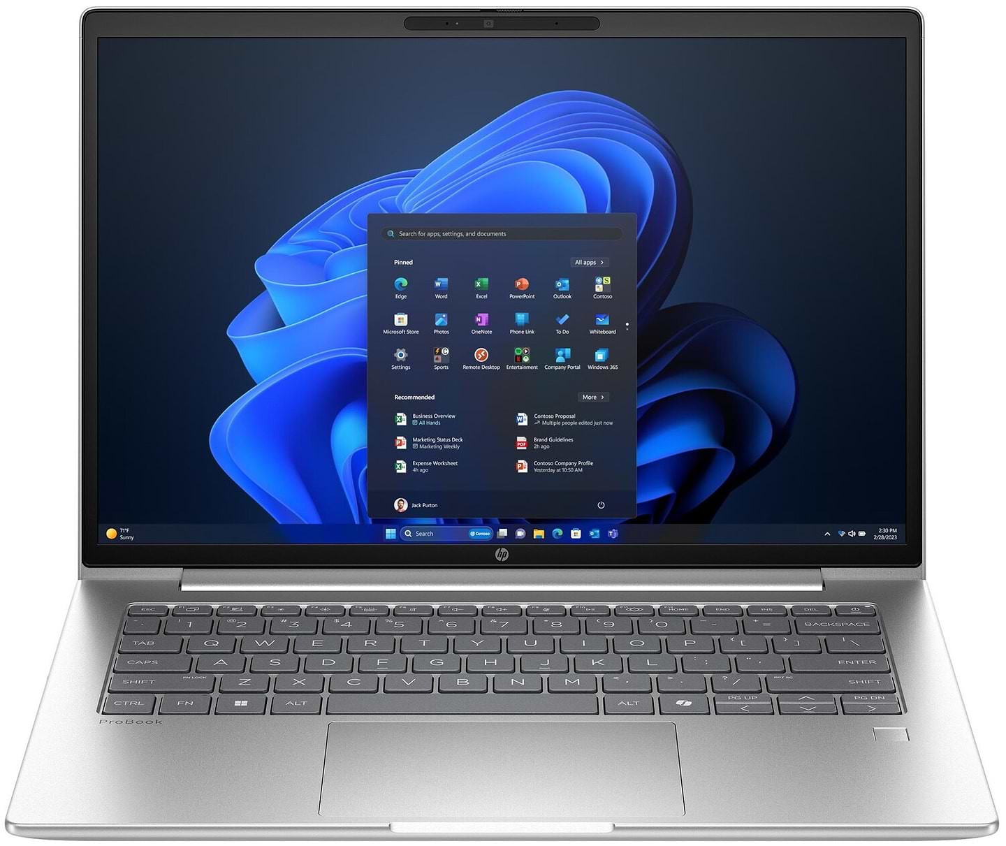 Ноутбук HP Probook 4-G1a (B9ZG0ET) Pike Silver - Фото 1
