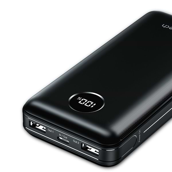 Фото - Уцінка - Батарея мобільна Choetech 20000mAh 45W Black (B653-CCBK)