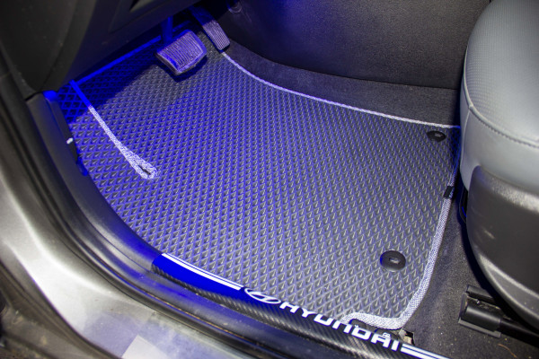 Фото - EVA коврики в салон авто передние EVAtech для Elantra (AD) Hyundai 2015-2020 6 поколение Sedan USA HY1478A2KH3SGB