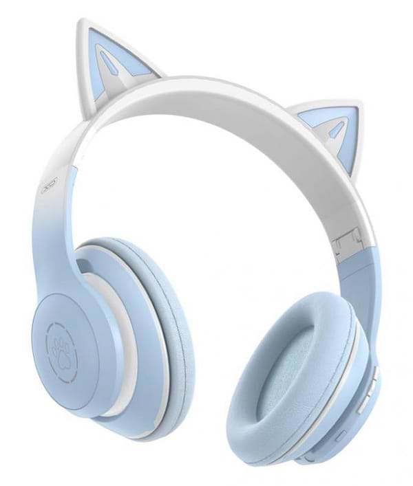 Фото - Навушники накладні бездротові XO BE38.blue