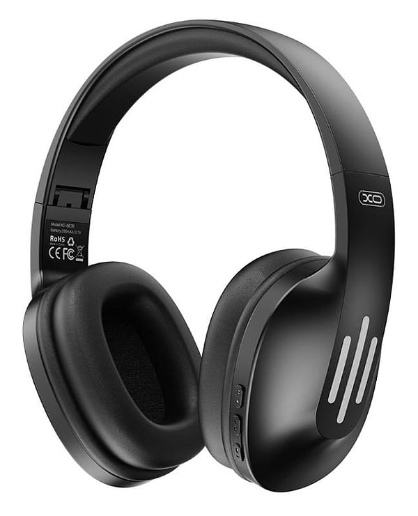 Фото - Навушники накладні бездротові XO BE39 Black (XO-BE39BK)