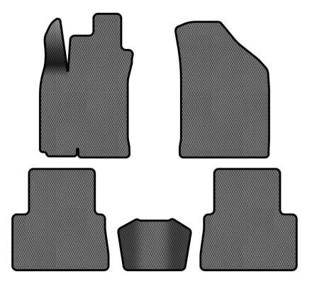 EVA коврики в салон авто EVAtech для Lacetti Chevrolet 2002 1 поколение Htb EU CT32556CV5RGB