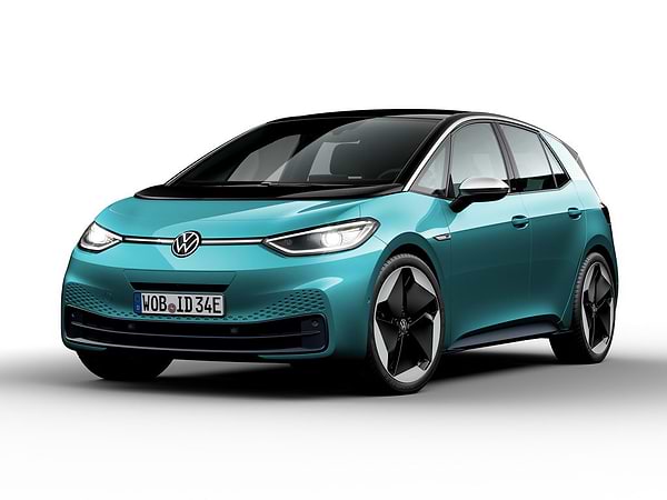 Фото - EVA килимок в багажник авто EVAtech для ID.3 Volkswagen 2019 1 покоління Htb EU (VW43548BO1RBB)