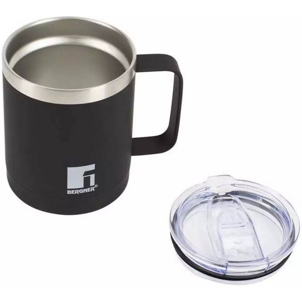 Фото - Термокружка Bergner Coffee & tea lovers 350 мл (BG-37788-BK)