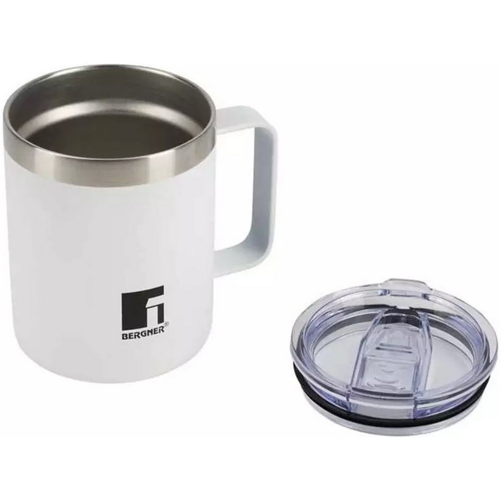 Фото - Термокружка Bergner Coffee & tea lovers 350 мл (BG-37788-WH)