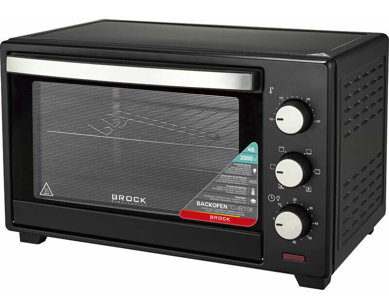 Печь электрическая BROCK TO 4801 BK - Фото 1